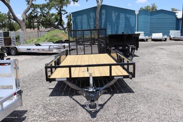 2025 Sure-Trac 7×16 Tube Top Utility Trailer (7K GVWR)