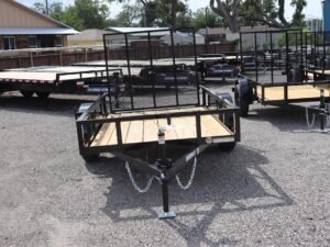 2025 Triple Crown 5×8 Utility Trailer with Gate (2.75K GVWR)