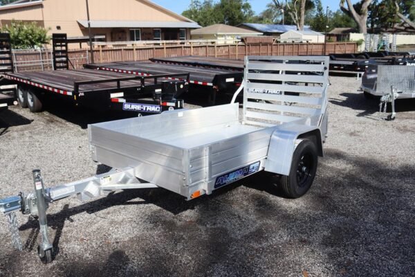 2026-aluma-45x8-utility-trailer-solid-side-kit-single-axle 2026 Aluma 4.5×8 Utility Trailer – Solid Side Kit – Single Axle