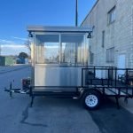 3-1-150x150 Trailer Mounted Guard Shack, 6.5×8 Stainless, w/HVAC and Electric, Honda Generator