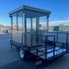 4-1-300x300 Trailer Mounted Guard Shack, 6.5×8 Stainless, w/HVAC and Electric, Honda Generator