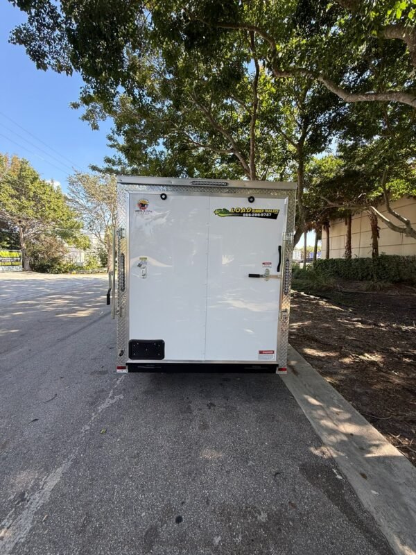 New 2026 Hook & Line 6 x 12 Enclosed 7k Trailer