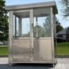 4-x-6.5-stainless-steel-swing-door2-150x150 4 x 6.5 Stainless Steel Guard Shack, Swing Door, Plain Jane
