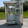 4-x-6.5-stainless-steel-swing-door3-600x600 4 x 6.5 Stainless Steel Guard Shack, Swing Door, Plain Jane