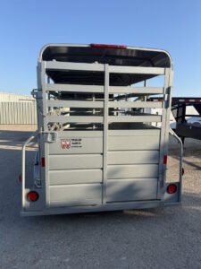 2026 W-W Trailer AA 5X14 Stock / Stock Combo Trailer