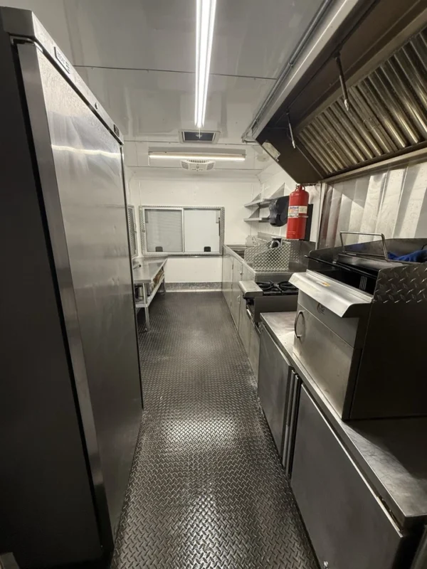 TURNKEY 2022 8.5 FT. WIDE X 14FT w/ PRO FIRE SUPPRESSION CONCESSION TRAILER