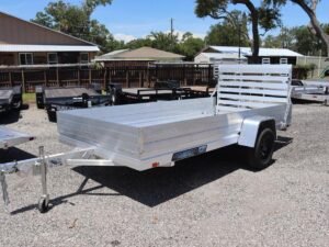 5’9″ x 12′ (69″ x 147″) SA Aluminum Utility Trailer 2026 – Model 6812H-ESA-S=TG