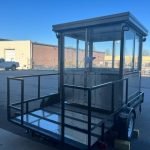6-1-150x150 Trailer Mounted Guard Shack, 6.5×8 Stainless, w/HVAC and Electric, Honda Generator