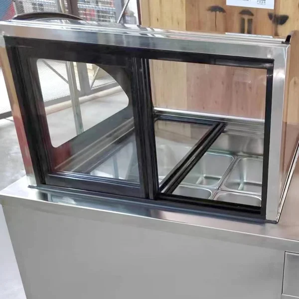 6-3 Kolice Ice Cream Vending Tricycle Ice Cream Freezer Ice Cream Food Truck Trailer