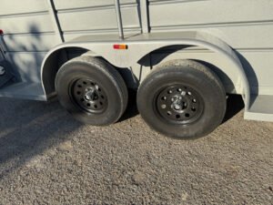 2026 W-W Trailer AA 5X14 Stock / Stock Combo Trailer
