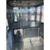 6.5-x-12-stainless-steel-guard-shack-with-partition5 10‘ x 13’ Heavy Duty Stainless Steel Guard Shack, Double Sliding Door, Insulating windows, Insulating Walls , Plain Jane