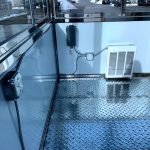 6.5 x 6.5 Stainless Steel Guard Shack, Sliding Door, Plain Jane