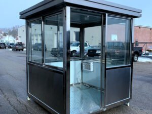 6.5-x-6.5-stainless-steel-guard-shack-sliding-door7 6.5 x 6.5 Stainless Steel Guard Shack, Sliding Door, Plain Jane