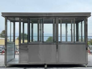 6.5x12bathroomguardshack3 6.5 x 12 Stainless Steel Bathroom Guard Shack