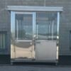 6.5×6.5 Stainless Steel Guard Shack, Swing Door, Plain Jane