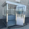 6.5×6.5 Stainless Steel Guard Shack, Swing Door, Plain Jane
