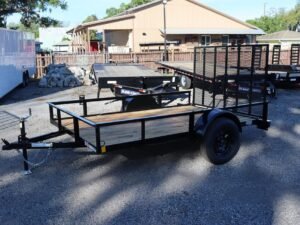 6x10-open-steel-utility-trailer-with-2-coupler 6×10 Open Steel Utility Trailer with 2″ Coupler