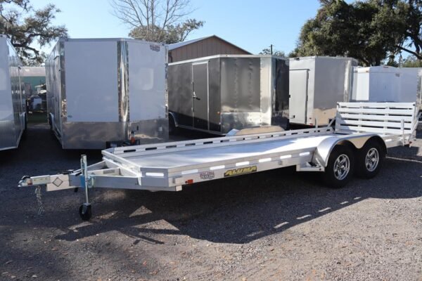 6x18-aluminum-utility-trailer-with-rear-stabilizer-jacks 6×18 Aluminum Utility Trailer with Rear Stabilizer Jacks