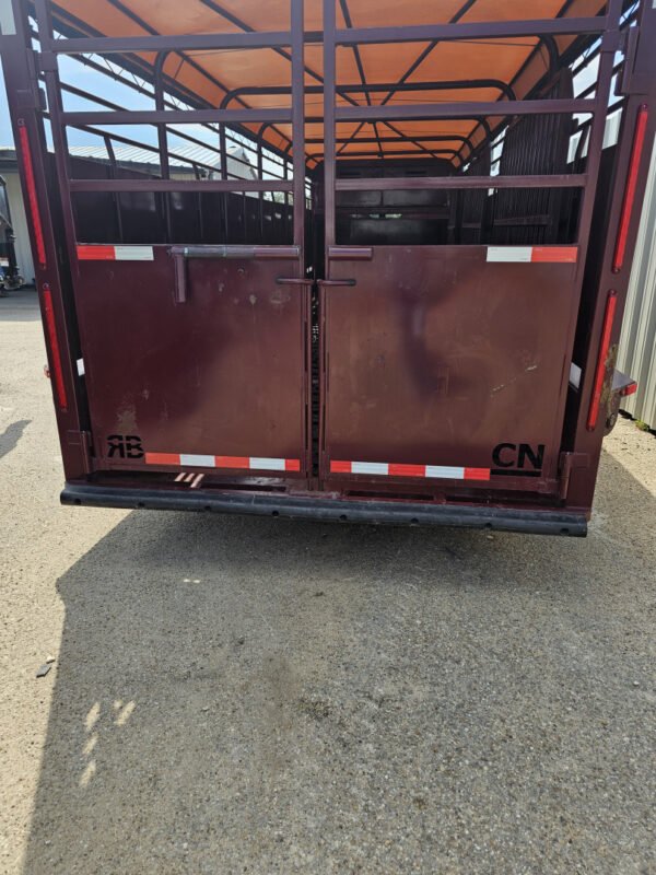 7-1 2024 Other 6’8″X24′ Stock / Stock Combo Trailer