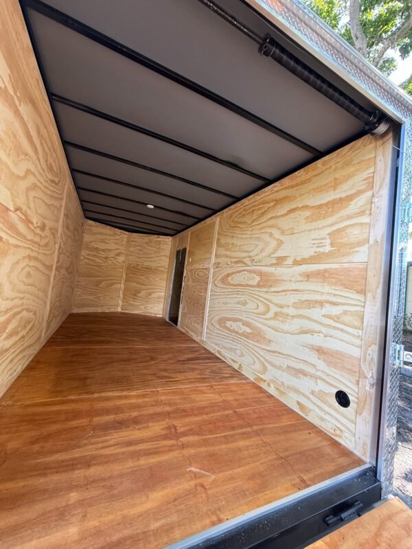 7-2 New 2026 Hook & Line 7 x 16 Enclosed Trailer 7k GVWR