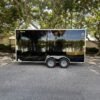 8-2 New 2026 Hook & Line 7 x 16 Enclosed Trailer 7k GVWR