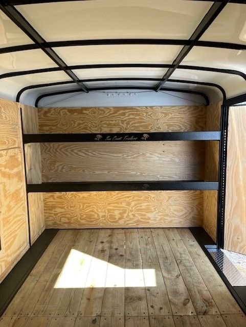8-4 2025 Sun Coast 8 x 18 Landscape Enclosed Trailer 12k GVWR