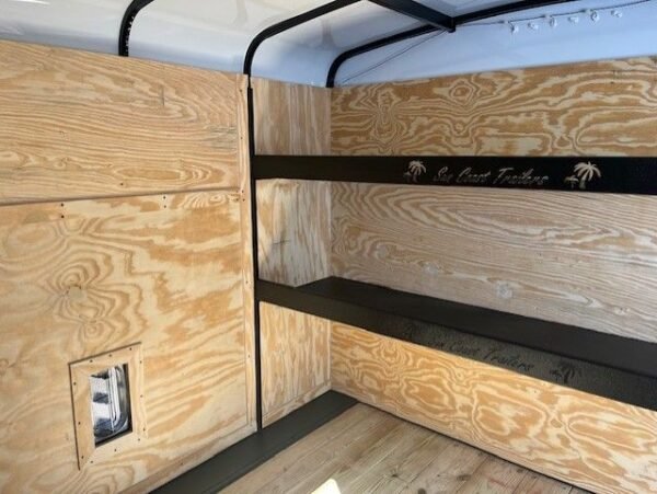 9-1 2025 Sun Coast 8 x 18 Landscape Enclosed Trailer 12k GVWR