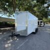 New 2026 Hook & Line 6 x 12 Enclosed 7k Trailer