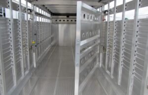 2023 EBY Maverick 20′ Aluminum Livestock Trailer