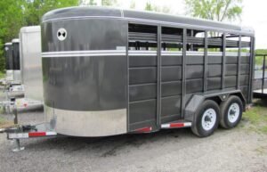2024 Cornpro 16′ Livestock Trailer