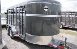 2024 Cornpro 16′ Livestock Trailer