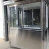 IMG_4582-150x150 4 x 6 Stainless Steel Guard Shack, Single Swing Door on 4 feet side, Plain Jane
