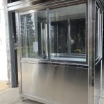 IMG_4582-150x150 4 x 6 Stainless Steel Guard Shack, Single Swing Door on 4 feet side, Plain Jane