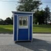 5×5 Economy Color Steel Guard Shack, Blue, Plain Jane