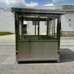 IMG_8576-150x150 6.5 x 6.5 Stainless Steel Guard Shack, Sliding Door, All Panels Stainless Steel, Plain Jane