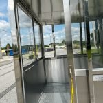 IMG_8580-150x150 6.5 x 6.5 Stainless Steel Guard Shack, Sliding Door, All Panels Stainless Steel, Plain Jane