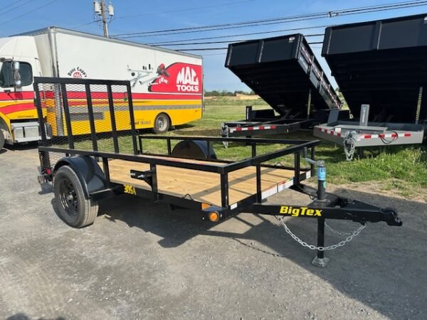 Big Tex 5 x 10 Landscape Utility Trailer – Rear Ramp Gate