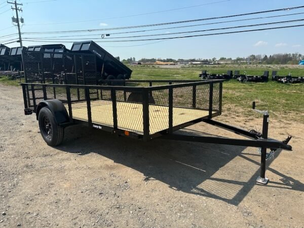 Carry-On 6.4 x 12 Landscape Utility Trailer – 3K with High Mesh Sides