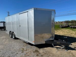 covered-wagon-85-x-20-enclosed-car-trailer-ramp-door (2) Covered Wagon 8.5 x 20 Enclosed Car Trailer – Ramp Door
