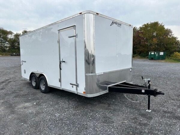 homesteader-85-x-16-enclosed-car-trailer-ramp-door Homesteader 8.5 x 16 Enclosed Car Trailer – Ramp Door