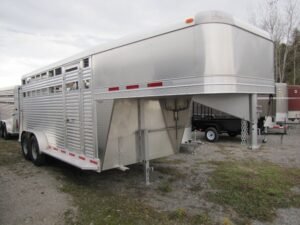 image1-192 2023 Adams Trailers 16′ All Aluminum Stock Trailer