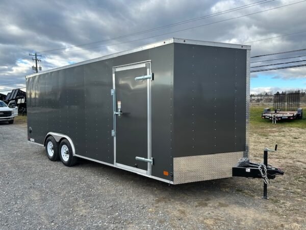 nexhaul-85-x-20-v-nose-enclosed-car-trailer Nexhaul 8.5 x 20 V-Nose Enclosed Car Trailer