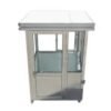 small-033-150x150 5×5 Stainless Steel Guard Shack, Swing Door, Plain Jane